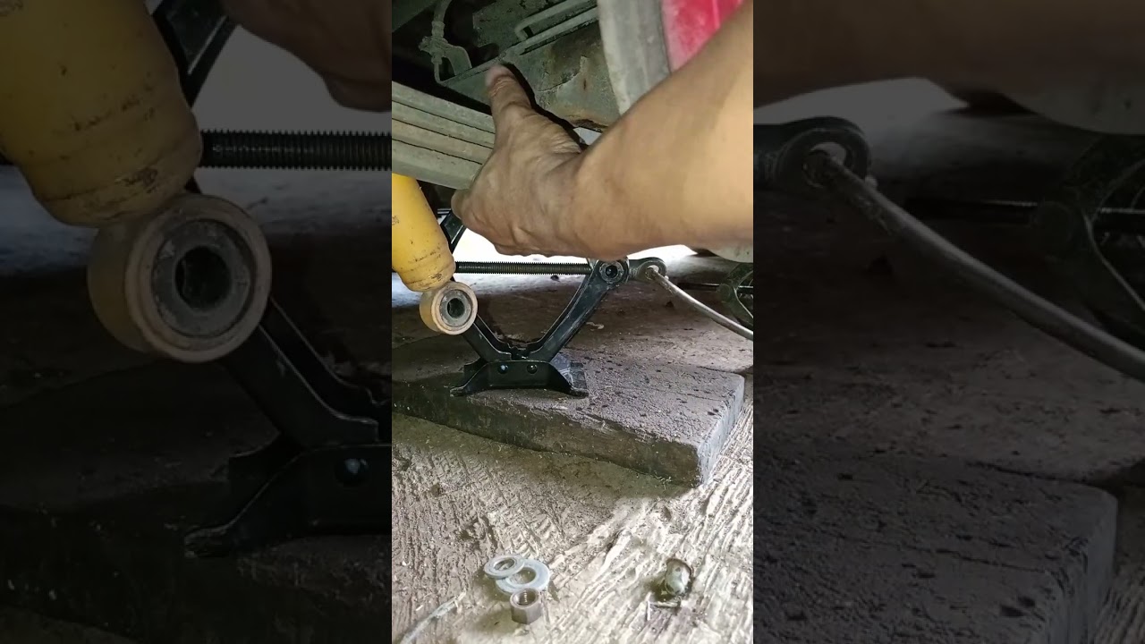 carry Futura t120ss biar shock belakang jadi empuk ketika tanpa muatan pakai trik ini