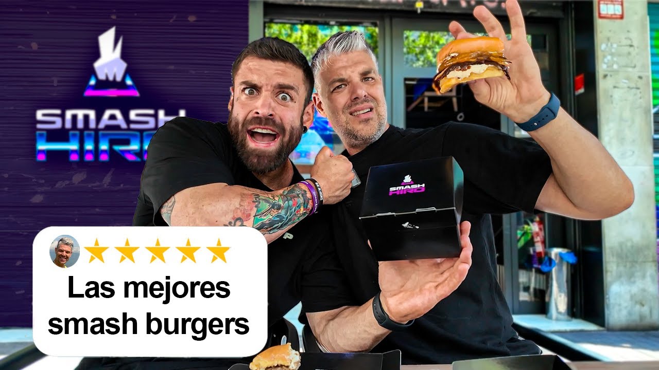 ESTTIK ME OBLIGA a PROBAR TODAS las NOVEDADES de su HAMBURGUESER&Iacute;A 🍔 *CRITICANDO SMASH HIRO*