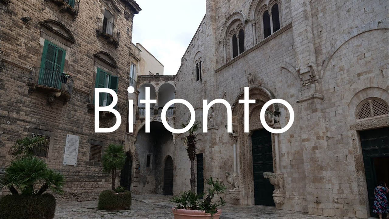 Bitonto, Puglia, Italy - 4K UHD - Virtual Trip