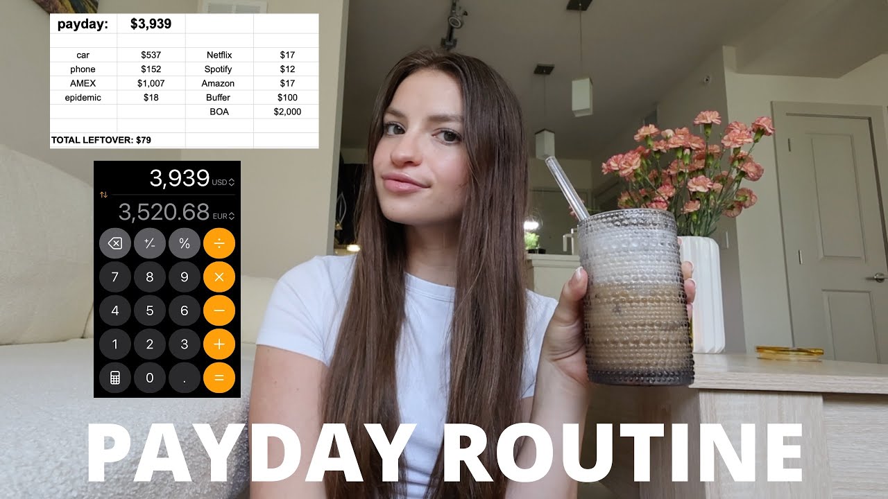 $3,939 PAYDAY ROUTINE 💰: combined income, $2,000 debt pay off & budgeting bi-weekly expenses!