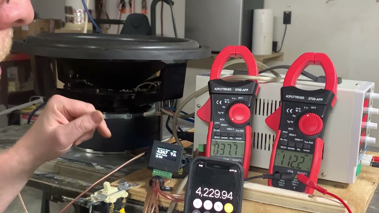 BassHead Garage Watt Meter vs Old School PART 2