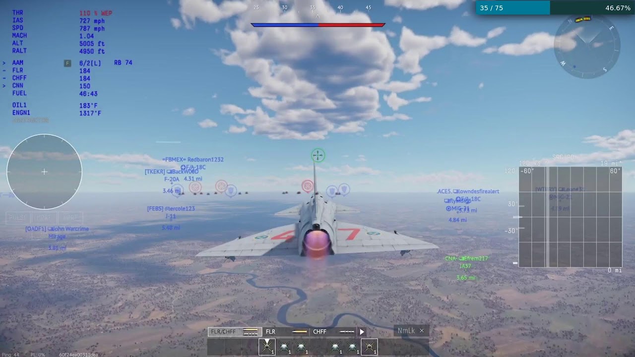 Day 52 Playing War Thunder – Grinding, Dogfights & Clutch Plays in Air Battles (Live Stream)