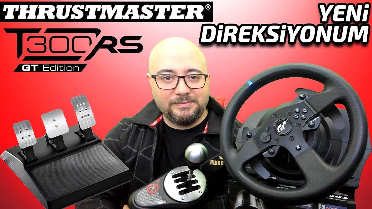 YENİ DİREKSİYONUM THRUSTMASTER T300RS GT // KUTU AÇILIMI, İNCELEME VE TEST SÜRÜŞÜ !!
