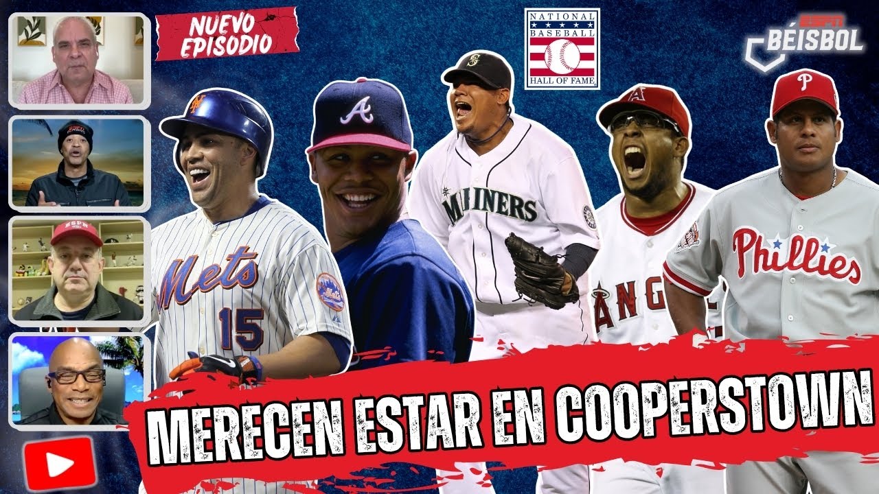 LA BOLETA del SALÓN DE LA FAMA está LLENA DE LATINOS que MERECEN estar en COOPERSTOWN | ESPN Beisbol
