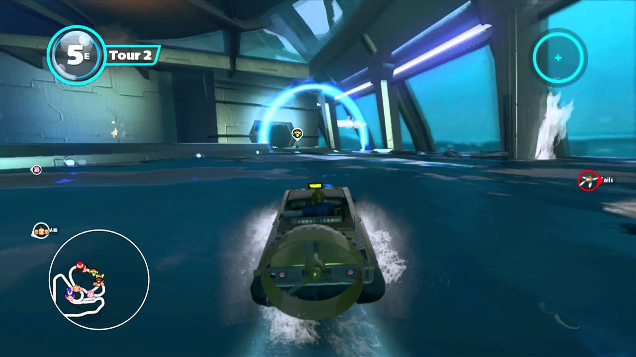 sonic all star racing transformed xbox 360 Course Unique B.D.joe Ocean De Feu