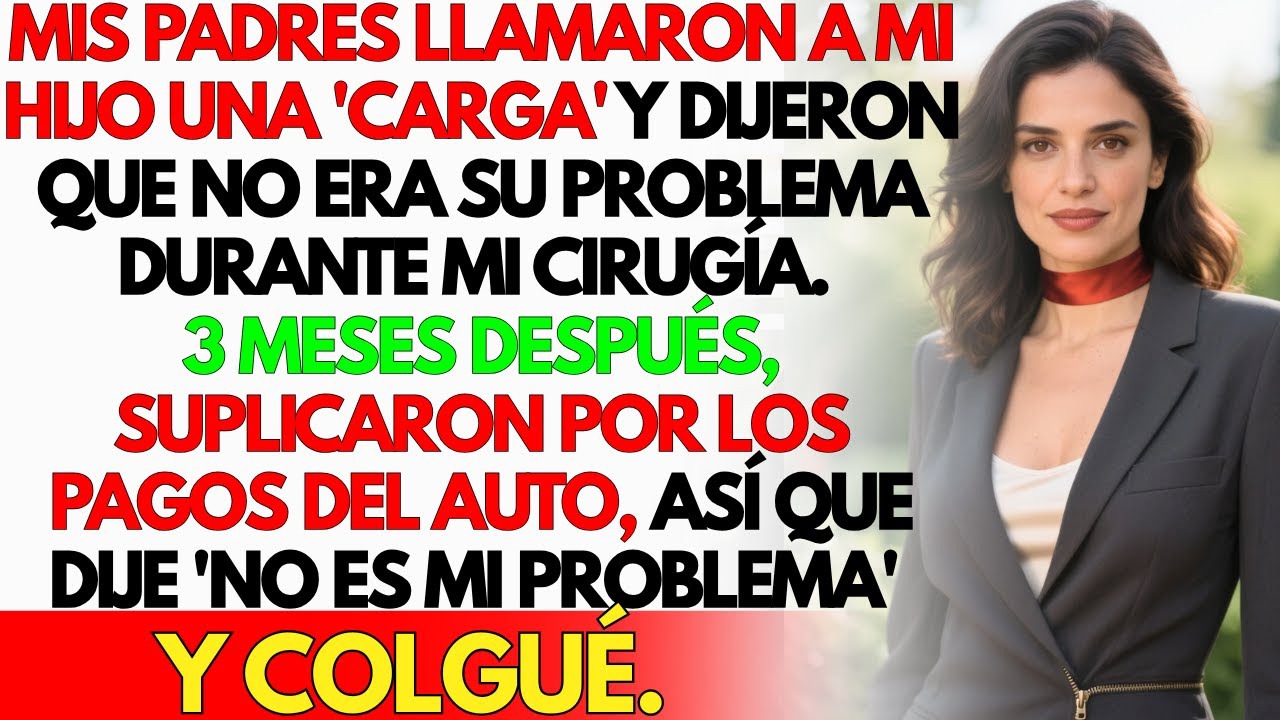 “¿El Auto? Ya No Es Mi Problema”, Dije — Luego Bloqueé Su Número. | Confesión Familiar