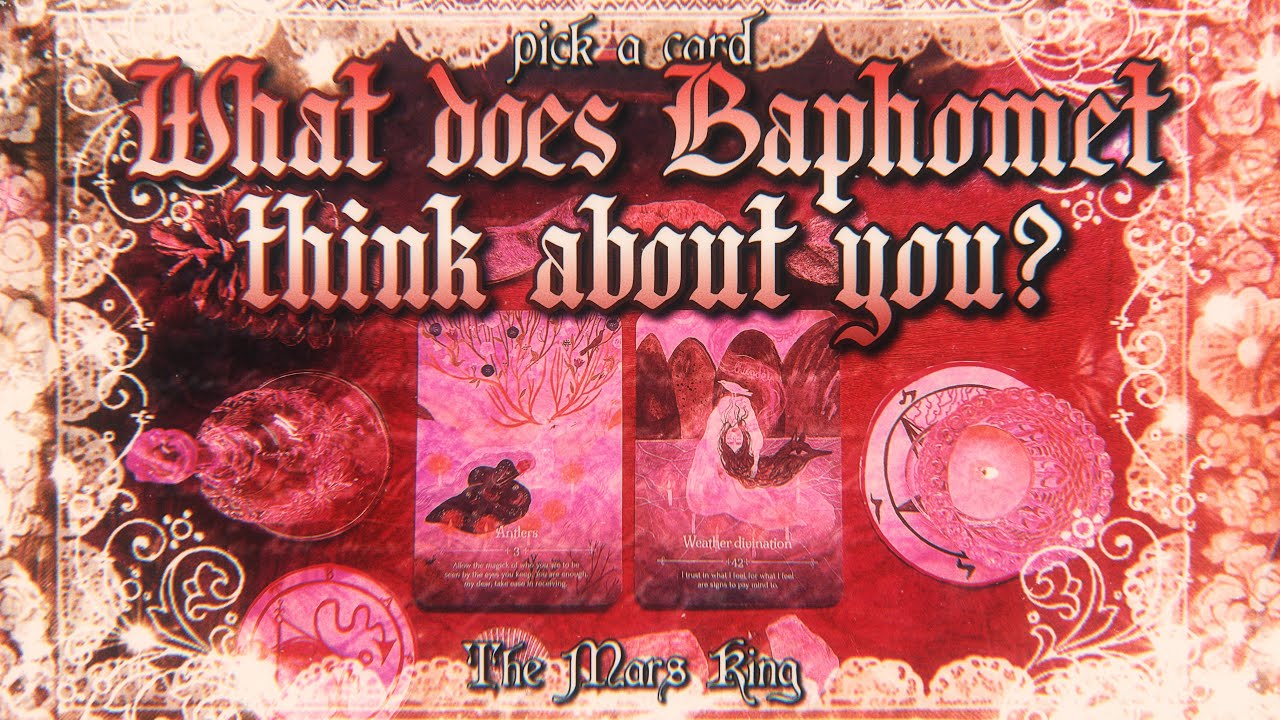 WHAT DOES BAPHOMET ACTUALLY THINK ABOUT YOU? | PICK A CARD TAROT