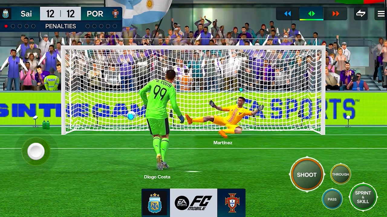 Fc Mobile Penalty Shootout #57 Argentina Vs Portugal #fcmobile26