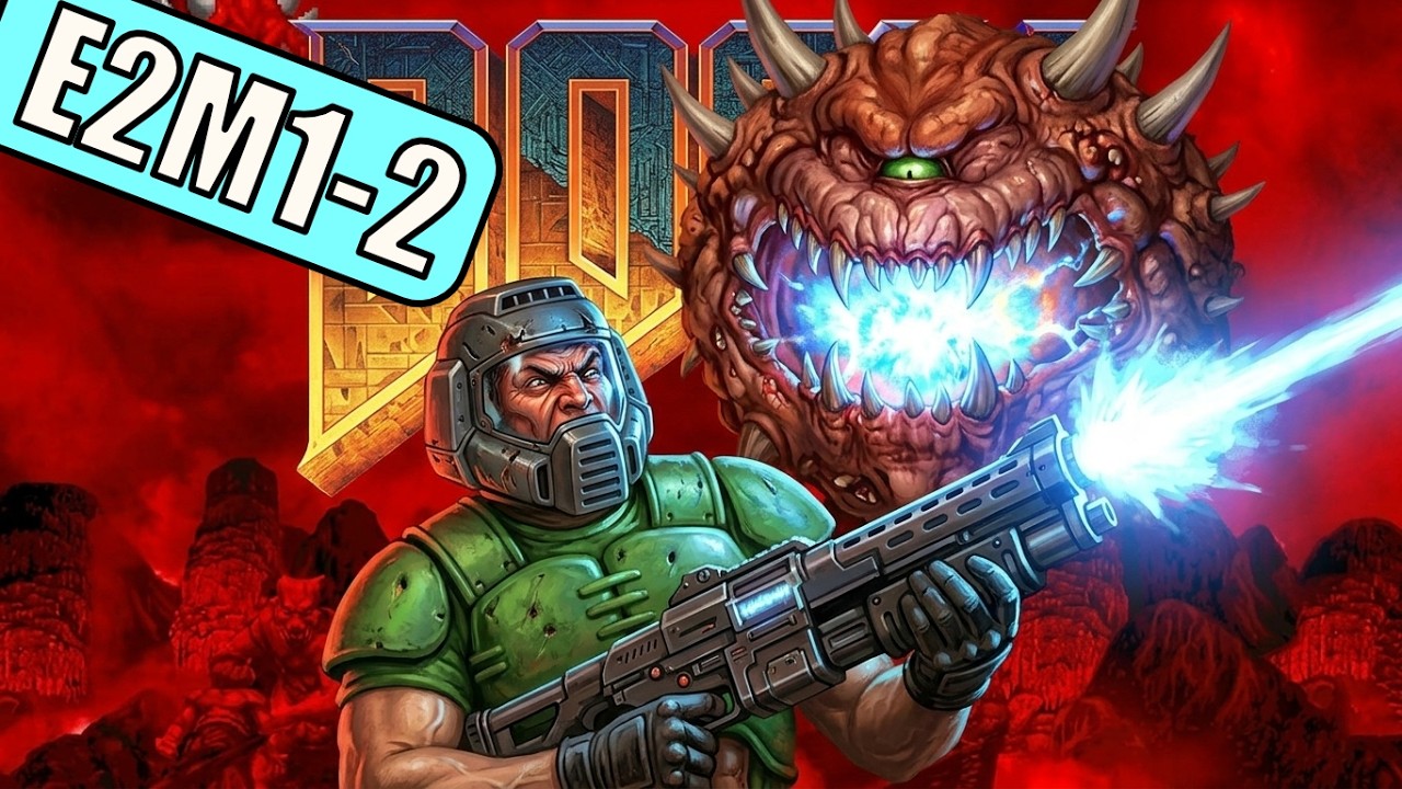 DOOM E2M1-E2M2: Shores of Hell alkaa! 🚀🔥