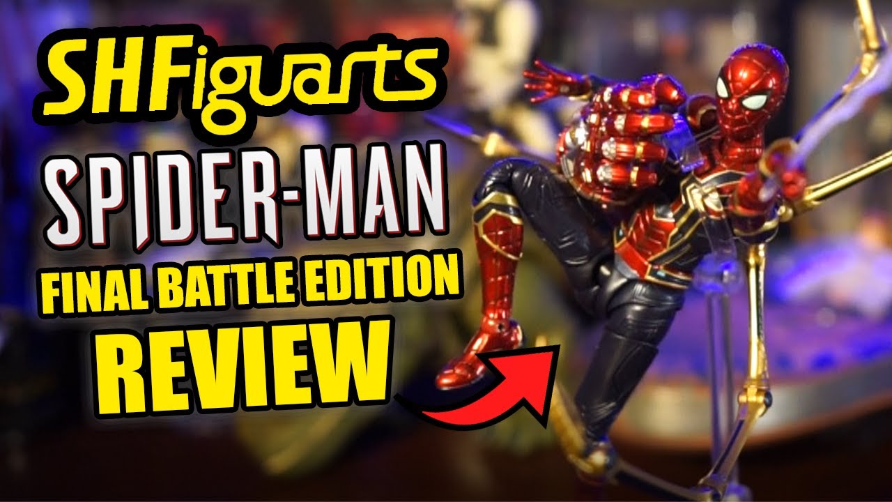 S.H. Figuarts Avengers Endgame Spider-Man Iron Spider Final Battle Edition Review