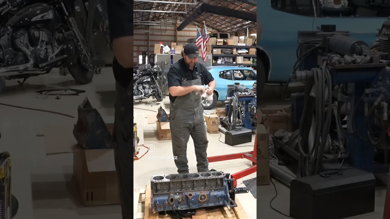 How to use a back cherry picker! #vgg #shadetreemechanic #automobile #ford