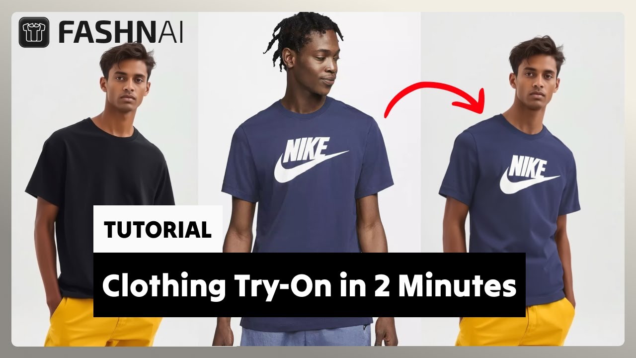 How to do Clothing Try-Ons in 2 Minutes | FASHN Web App Tutorial