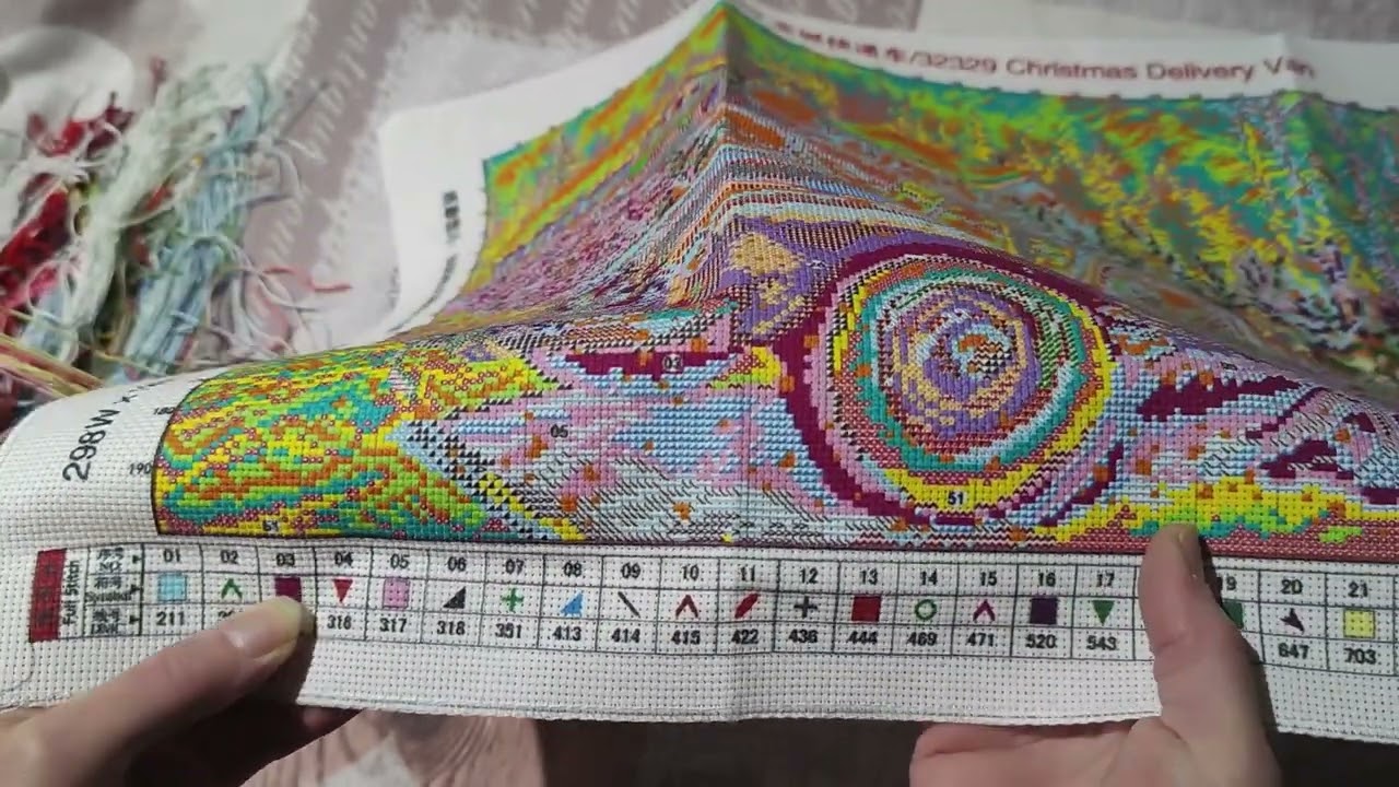 Unboxing VIP crossstitch