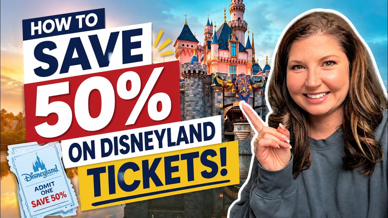 Don&rsquo;t Pay Full Price for Disneyland Tickets - SAVE 50%