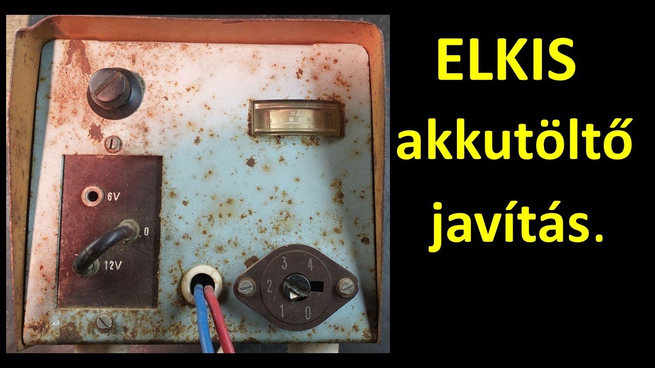 ELKIS akkutöltő javítás.🔧Az átmeneti ellenállások bemutatásának kimeríthetetlen aranybányája.