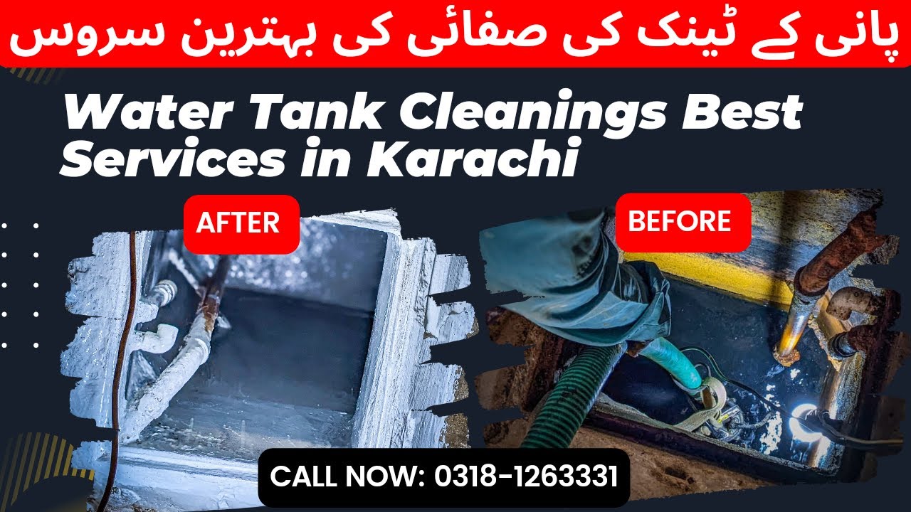 Water Tank Cleaning Service in Karachi | Tank, Cleaning, | Service at Home, Apartment, Factory