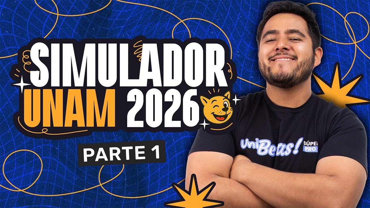 Examen Simulador UNAM: 32 Reactivos con el Nivel del Examen de Admisión - Parte 1