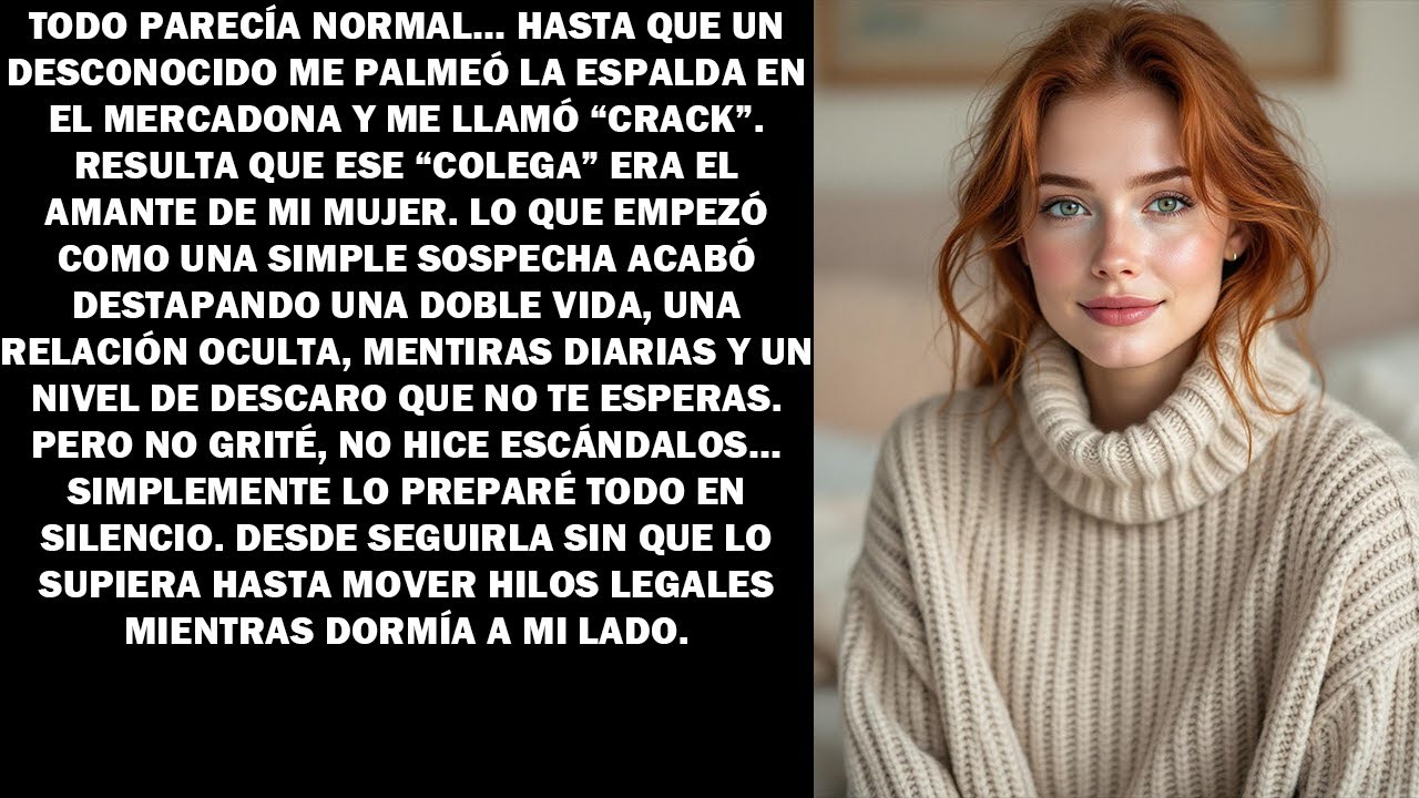 Descubrí al amante de mi esposa en Mercadona y fingí no saber nada por semanas