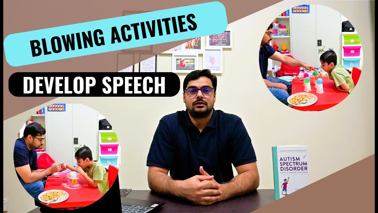Blowing Exercises for Autism child to Enhance Communication in Autism #autism #autismo