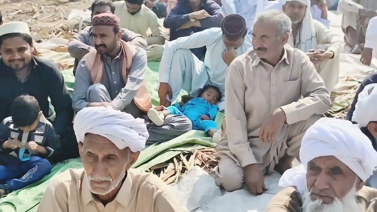 چک 87/A میں خطاب کرتے پوئے۔
