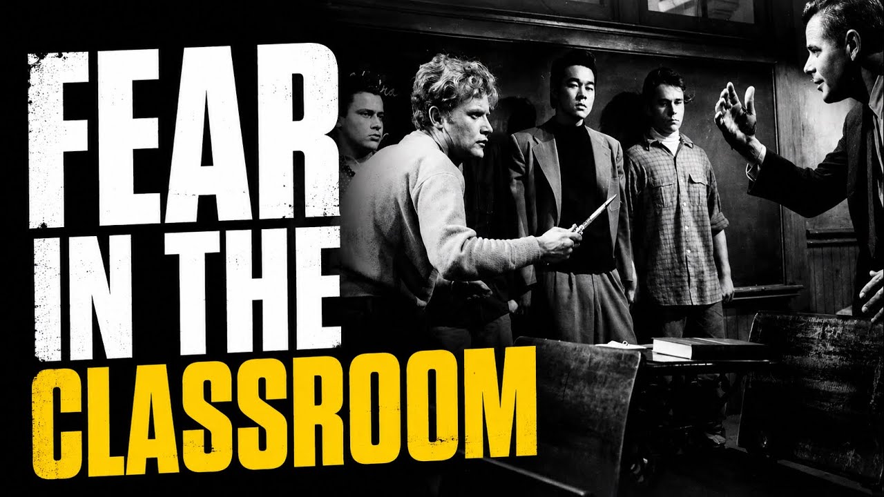 Blackboard Jungle (1955) - The Film That Shook Schools and Cinema