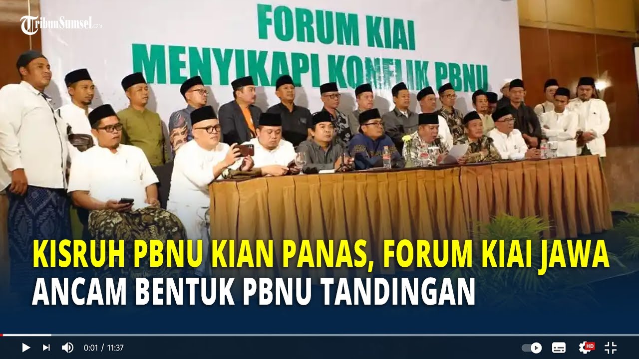 Kisruh PBNU Kian Panas, Forum Kiai Jawa Ancam Bentuk PBNU Tandingan