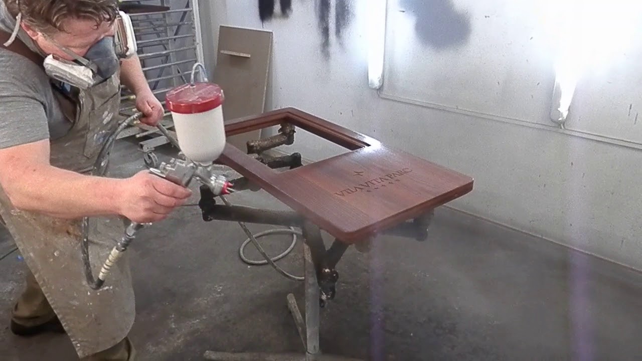 WOODMAN: Applying Sikkens Cetol WF 952 by spraying