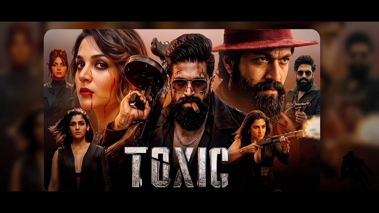 New Released Toxic Full Movie Hindi Dubbed | Yash Next Blockbuster Movie! | Kiara Advani