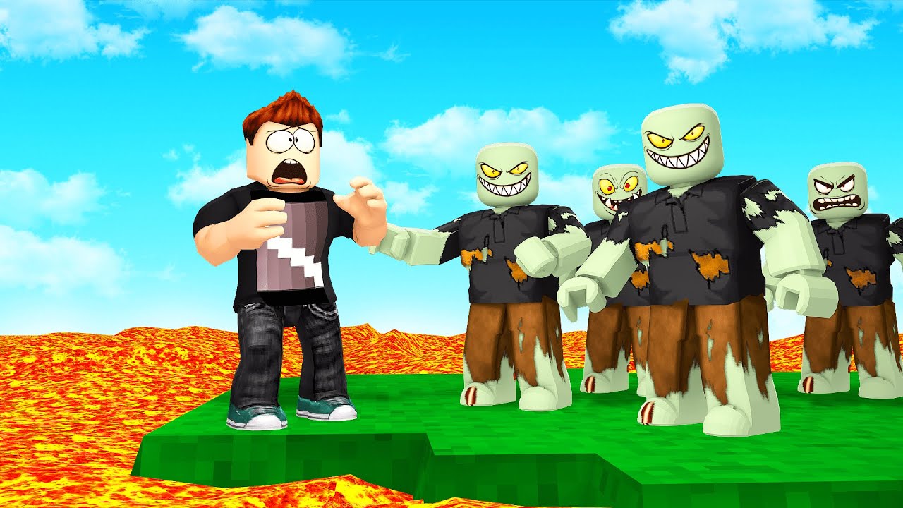 UCIEKAM Z WYSPY ZOMBIE w ROBLOX! (Escape Zombie Island)