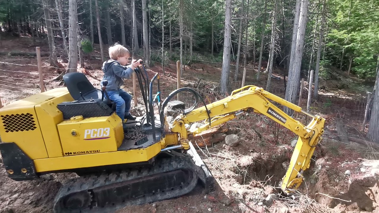 Worlds youngest equipment operator