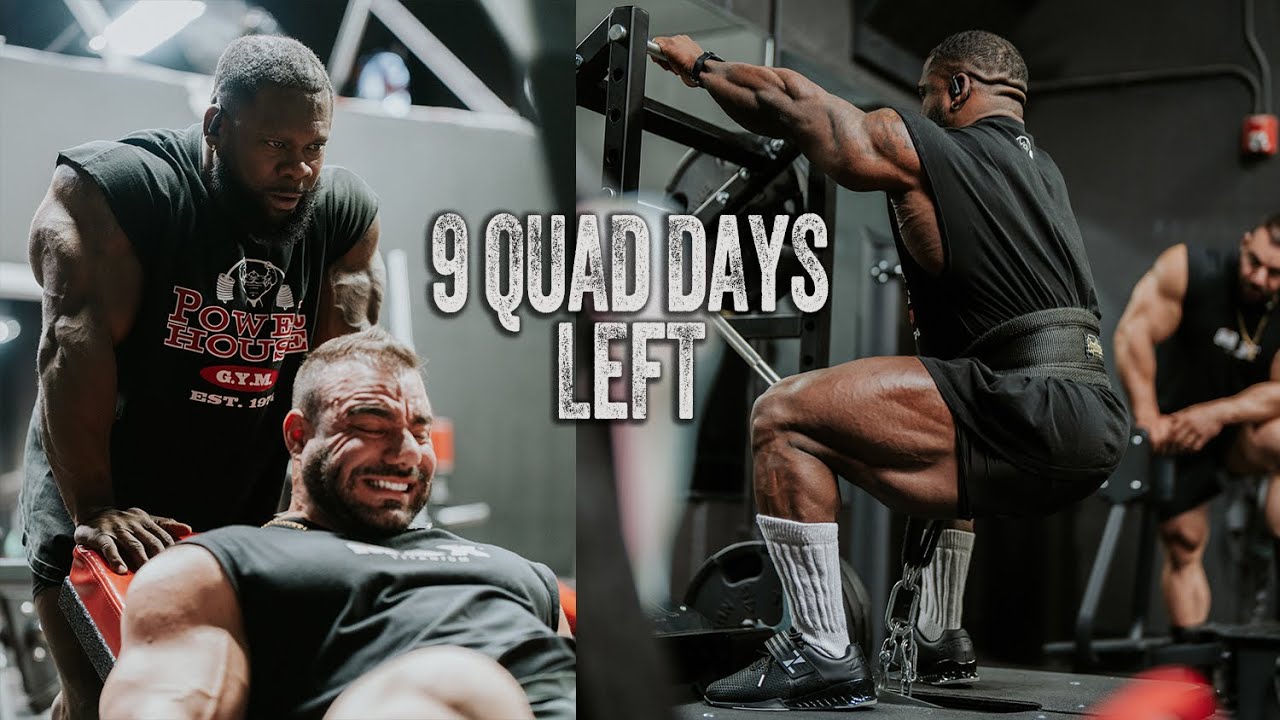 BRUTAL LEG DAY | 10 WEEKS OUT | ROAD TO OLYMPIA