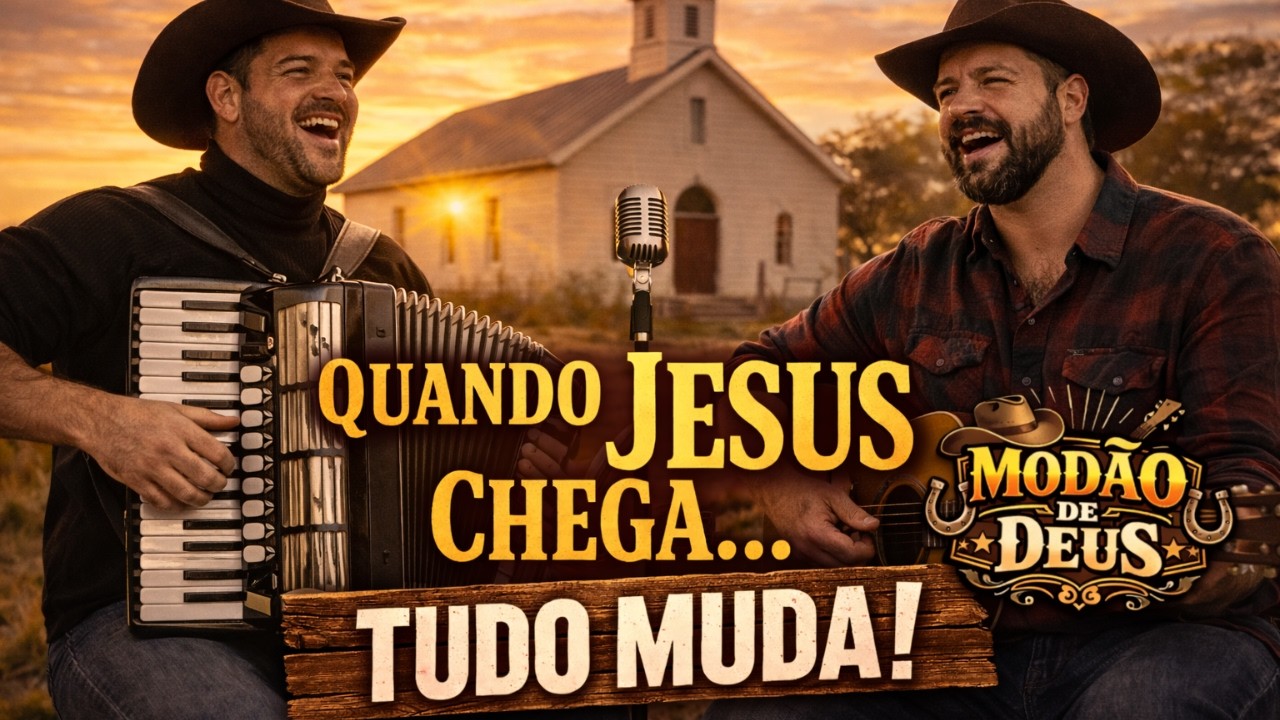 Quando Jesus Entra na História, Tudo Muda – Moda de Viola Gospel com Encontros que Transformam