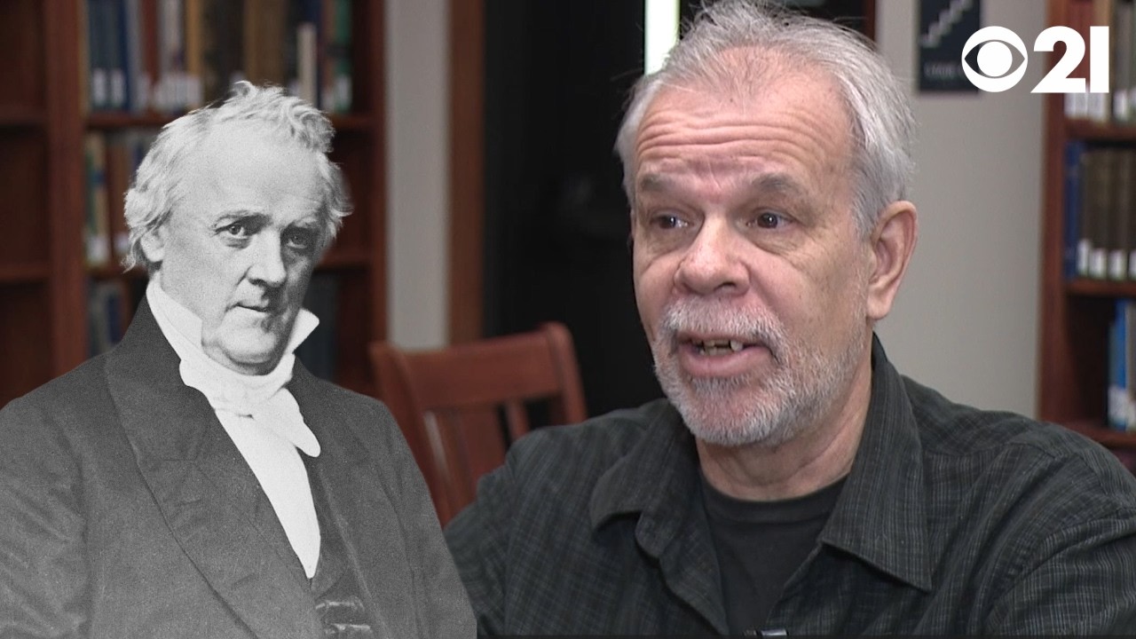 Historian answers questions on politics, presidents and James Buchanan