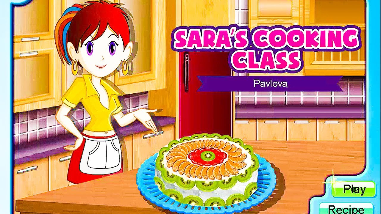 Sara's Cooking Class Pavlova Cooking learning games for girls | Girls kitchen games