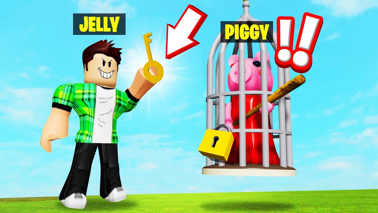 Я С ДРУЗЬЯМИ ПОЙМАЛ ПИГГИ В ROBLOX! (Ловушка)