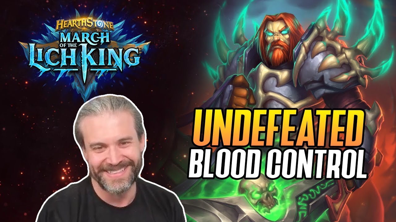 (Hearthstone) UNDEFEATED BLOOD CONTROL - March of the Lich King