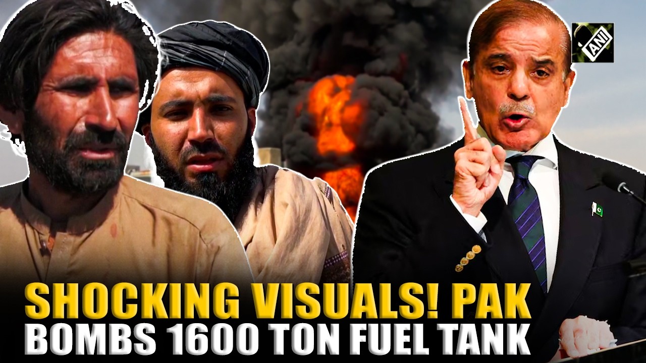 Watch! Shocking visuals after Pakistan blasts 1600 tons of fuel tank in Afghanistan