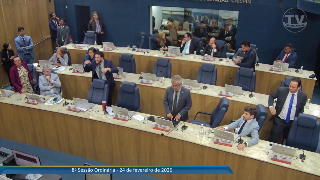 8ª Sessão Ordinária - 24 de fevereiro de 2026