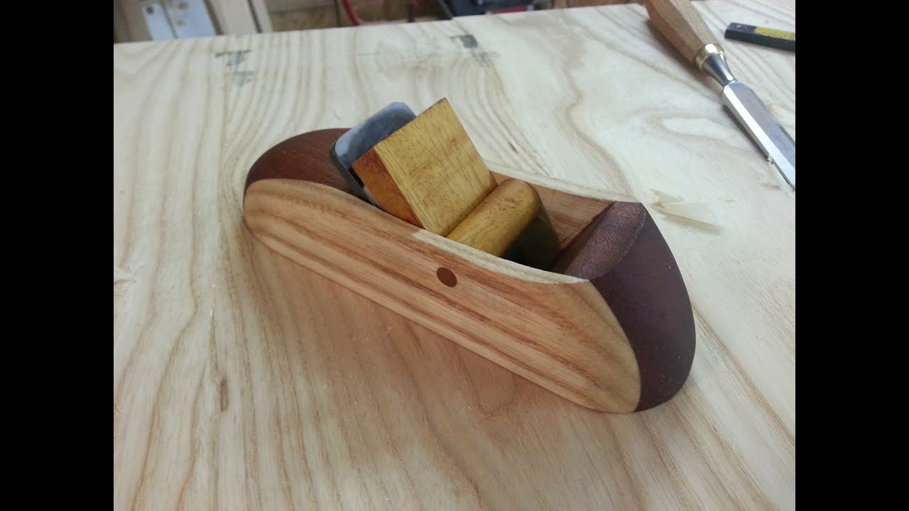 Fabrication d'un rabot, premier essai  / DIY plane