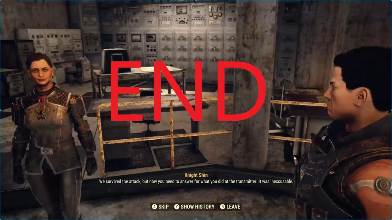 Fallout 76 steel dawn dlc ending