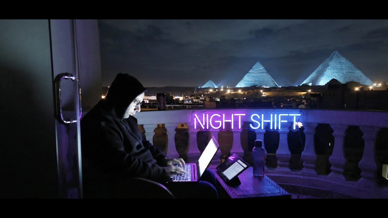 🔴 Focus With Me 24/7 | Senior AI Engineer | Giza Dusk Horizon (Flow State - Pomodoro 50/10)