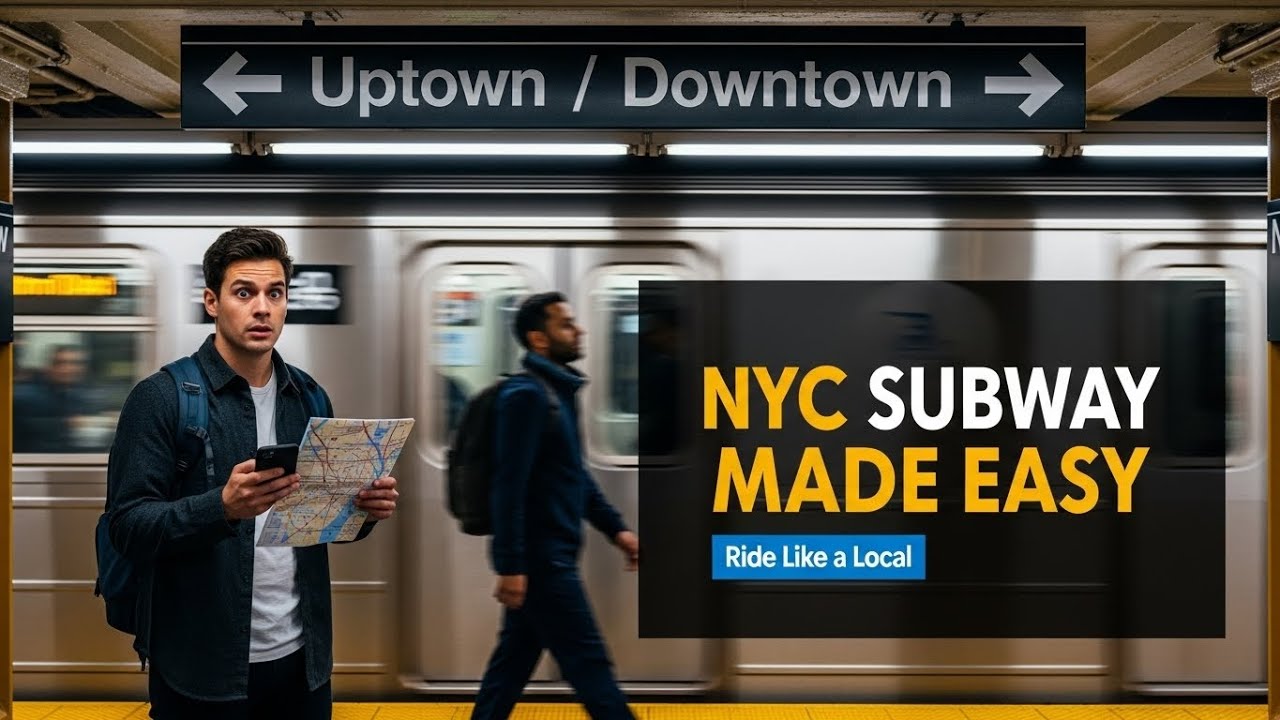 NYC Subway Guide for Beginners 🚇 How to Ride Like a Local in Minutes