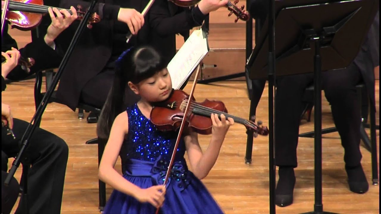 SoHyun Ko (8yrs) - Mozart Violin Concerto No.4  1st Mov