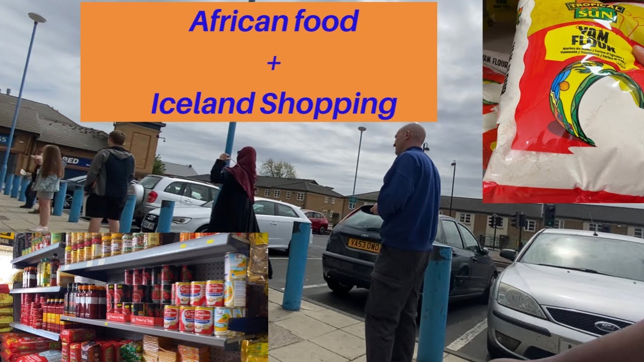 Lockdown Shopping of African Foods in Newcastle + Some Iceland Fruits Haul 🥰