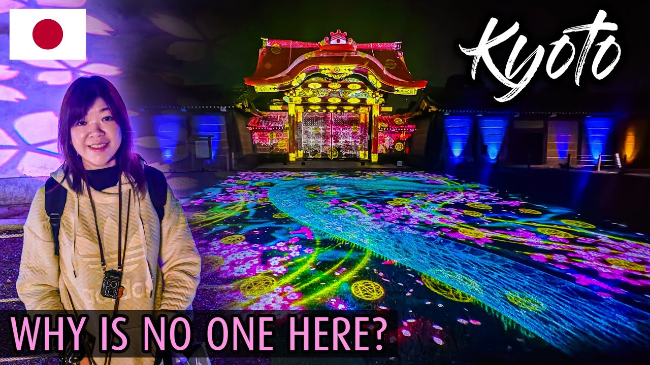 Spring Nights in Kyoto: The Magical NAKED Sakura Festival at Nijo Castle 🇯🇵