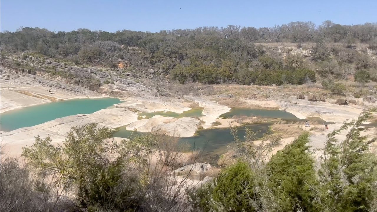 Exploring the Pedernales River at the Pedernales Falls State Park