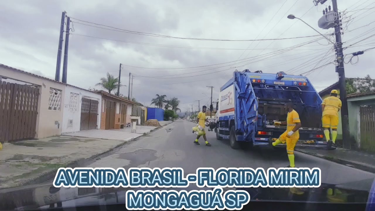 Avenida Brasil (Rua do Presídio de Mongaguá) - Florida Mirim Mongaguá SP
