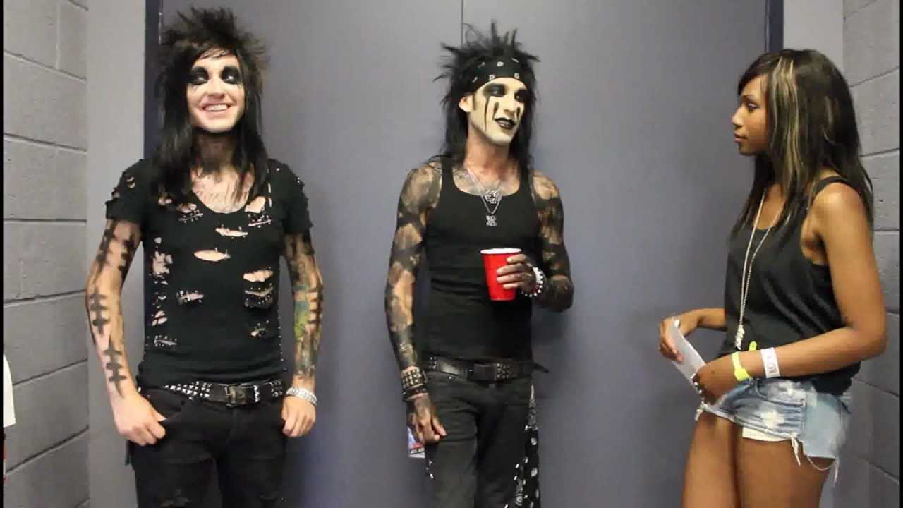 Black Veil Brides on the Vans Warped Tour