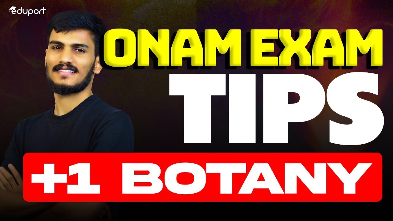 Plus One Botany Onam Exam Portions - Syllabus - Chapters | Eduport Plus One