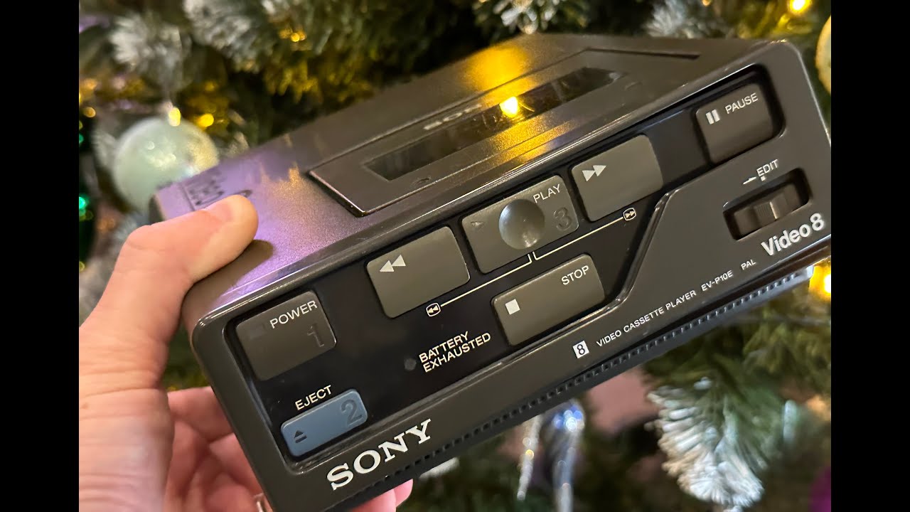 Sony video 8 cassette player repair